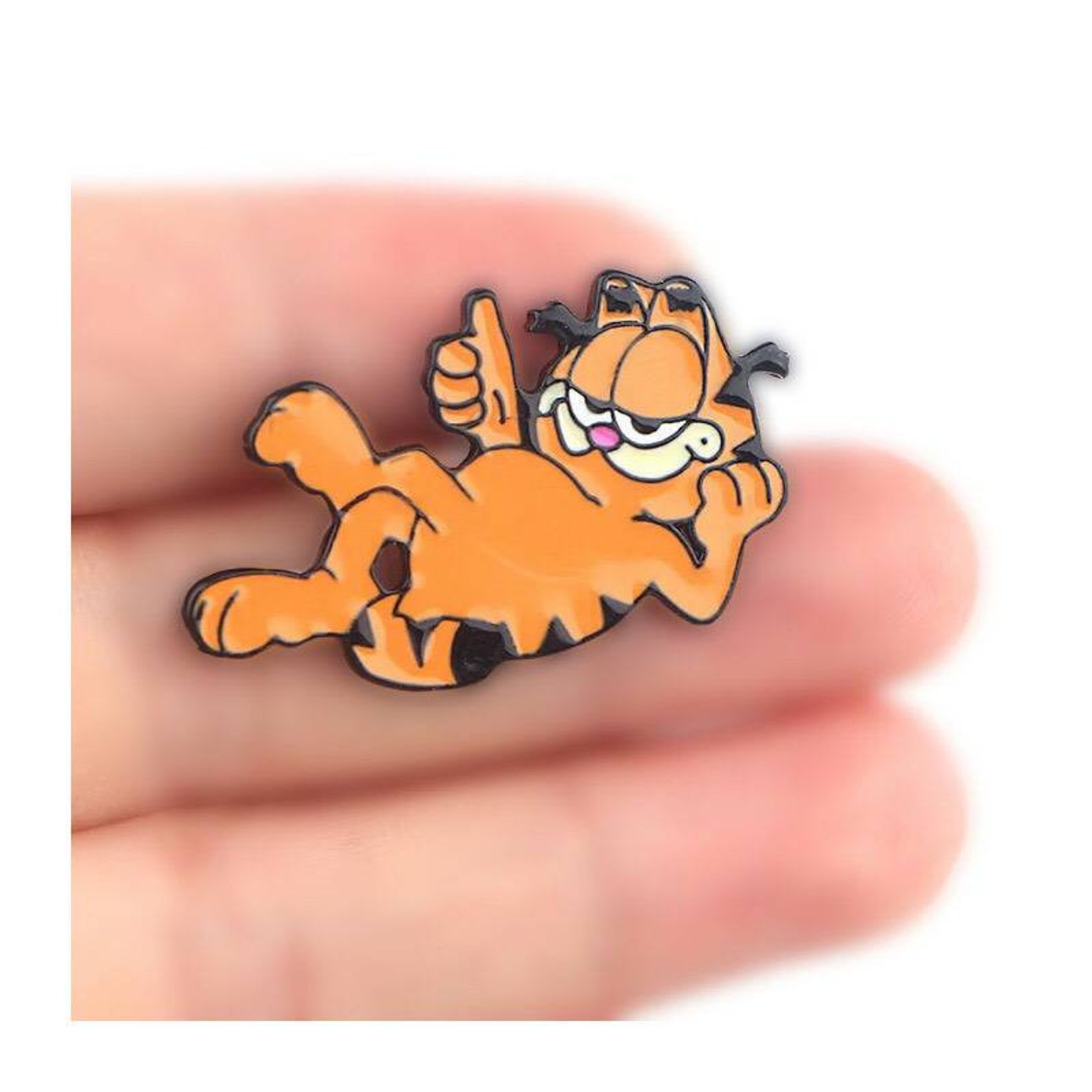 Garfield Enamel Pin Brooch Pins for Backpack / Bag Pin / Etsy