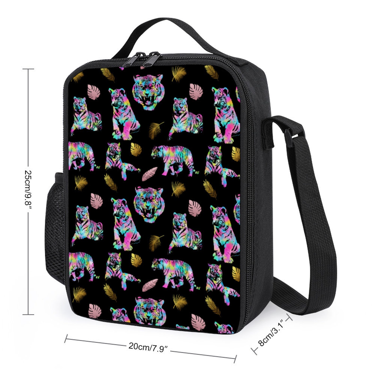 Tiger Lunchbox Lunch Box Rainbow Dinner Bag Thermal Etsy