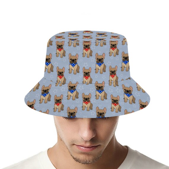 French Bulldog Bucket Hat Fisherman Cap 