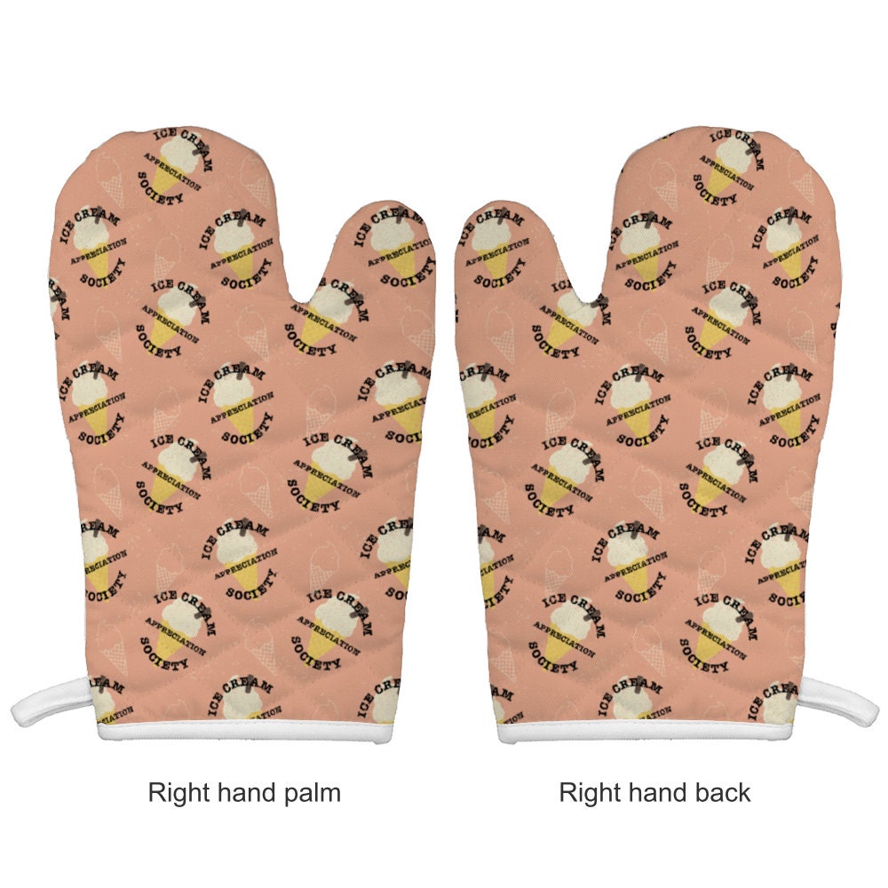 Ice Cream Insulated Gloves Combination AntiScald Kitchen Etsy