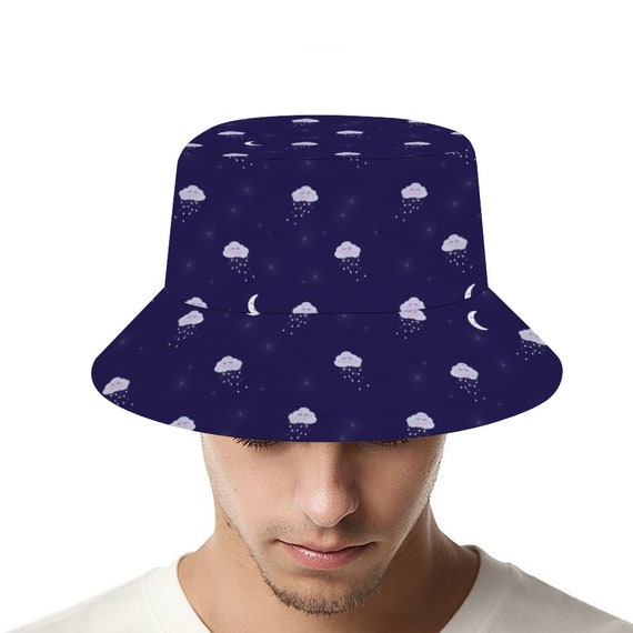 Rain Cloud Bucket Hat Fisherman Cap 