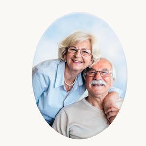 Personalized Ceramic Headstone Photo Frame: Cemetery Grave Decoration (7.08”x 9.44”)