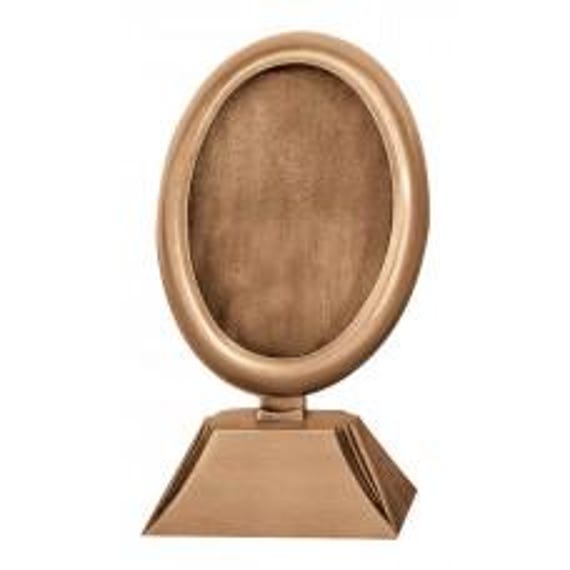 Homeforia Cornice Portafoto In Metallo Color Bronzo – 20,3x30,5 Cm Con Vetro Temperato E Tappetino 15x20 Cm – Per Foto O Stampe