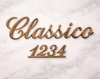 Bronze Letters & Symbols