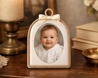 Personalized Baby Photo Keepsake for Grandparents – Baptism Gift