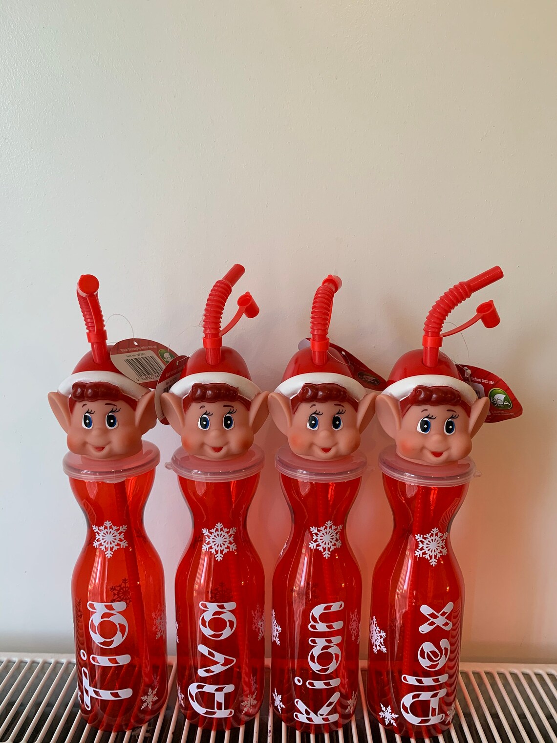 Personalised Elf Bottle Etsy Ireland