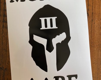 Punisher Flag Patriotic 2nd Amendment NRA sticker 3 Percent /% Molan Labe Molon