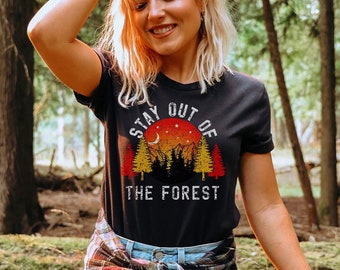Stay Out Of The Forest T Shirt Tank Tops Kids T-Shirt Sweatshirt Hoodie, Murderino Shirt, SSDGM Shirt, My Favorite Murder Shirt, True Crime