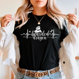 Bearded Dragon Shirt, Bearded Dragon Heartbeats T Shirt Tank Top Kid T-Shirt Sweatshirt Hoodie, Cute Bearded Dragon Owner Tee Gifts