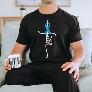 Signe De Ruban Bleu. Cancer De La Prostate | Vecteur Premium