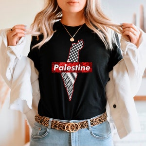 Palestine Shirt, Free Palestine T Shirt Tank Top T-Shirt Sweatshirt Hoodie, Free Gaza Palestinian Flag Map Arabic T-Shirt, Palestinian Gift