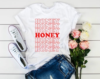 Honey T Shirt Tank Tops Kids T-Shirt Sweatshirt Hoodie, Honey T-Shirt, Honey Tee, Honey TShirt