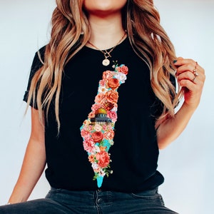 Palestine Shirt, Free Palestine Shirt, Palestine Flag Map Shirt Palestinian Shirt, Arabic T-Shirt, Palestinian Gift, Koffiya kuffiyeh Outift