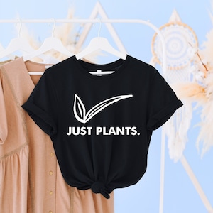 Vegan Shirt, Funny Plants T Shirt Tank Top T-Shirt Sweatshirt Hoodie, Powered By Plants, Vegetarian Shirt, Vegan TShirt Gift Herbivore Shirt