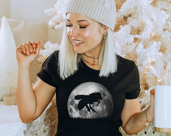 Bee Shirt Gift, EPIC Fantasy Bee Moon T Shirt Tank Top Kid T-Shirt Sweatshirt Hoodie, Beekeeping Shirt, Beekeeper Shirt, Honeybee TShirt