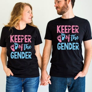 Gender Reveal Shirt Keeper of the Gender T Shirt Tank Top Kid - Etsy