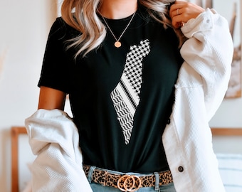 Palestine Shirt, Free Palestine T Shirt Tank Top T-Shirt Sweatshirt Hoodie, Free Gaza Palestinian Flag Map Arabic T-Shirt, Palestinian Gift