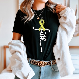 Sarcoma or Bone Cancer Shirt © Bone Cancer Awareness Faith ( T Shirt Tank Top Sweatshirt Hoodie ) Family Cancer Shirt, Cancer Support Shirt