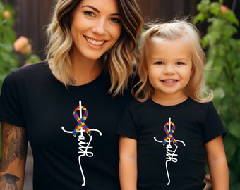 Autism Shirt, Autism Awareness Faith, Autism TShirt, Autism Shirts, Autism Month, Special Ed Teacher Gift, Autism Family Shirt, Autism Walk