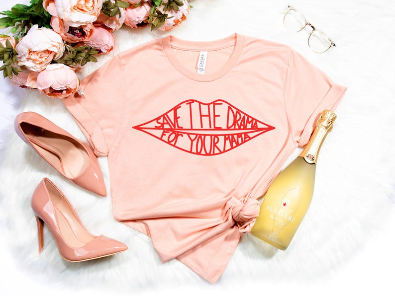 Friends Save the Drama For Your Mama T Shirt Tank Top Kid T-Shirt Sweatshirt Hoodie, Friends Tee Shirt, That Girl Shirt, Rachel Monica Shirt image 13