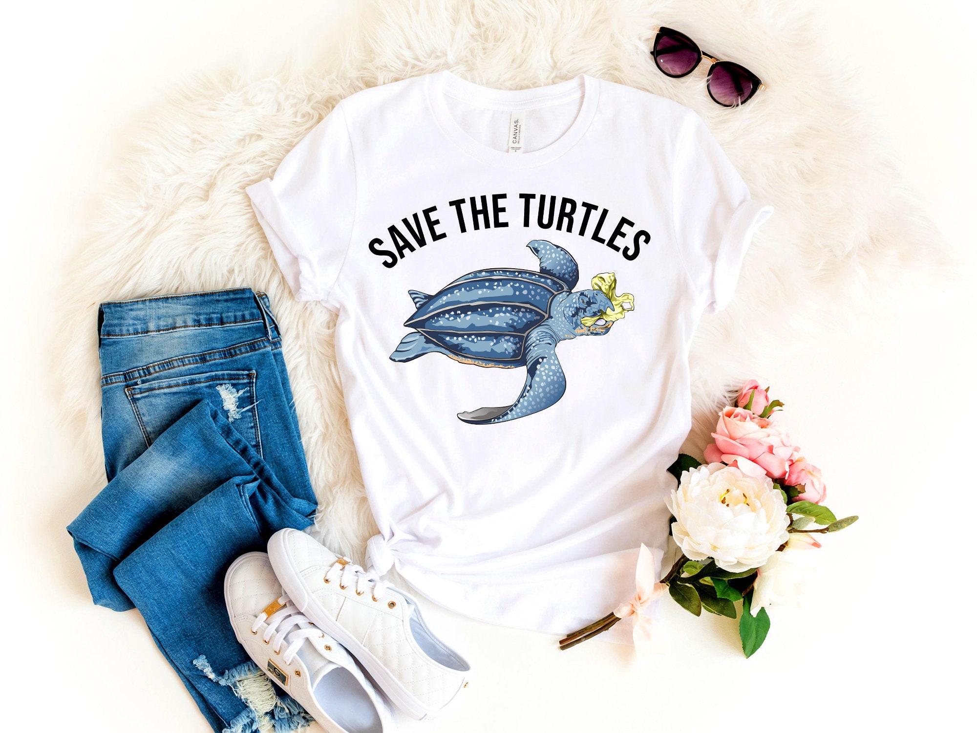 Save the Turtles Shirt VSCO Girl Shirt Save the Turtles - Etsy