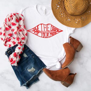 Friends Save the Drama For Your Mama T Shirt Tank Top Kid T-Shirt Sweatshirt Hoodie, Friends Tee Shirt, That Girl Shirt, Rachel Monica Shirt image 2