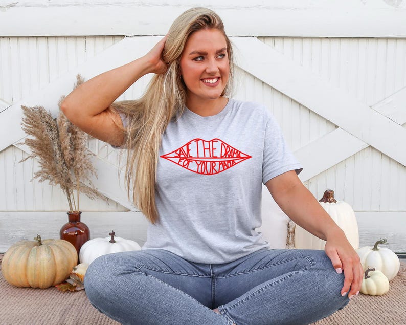 Friends Save the Drama For Your Mama T Shirt Tank Top Kid T-Shirt Sweatshirt Hoodie, Friends Tee Shirt, That Girl Shirt, Rachel Monica Shirt image 14
