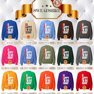 So Happy I'm Sixty T-Shirt, Funny 60th Birthday Shirt, 60th Birthday Gift For Men & Women, 60 Years Old Shirt, Funny 60th Birthday Gift image 18