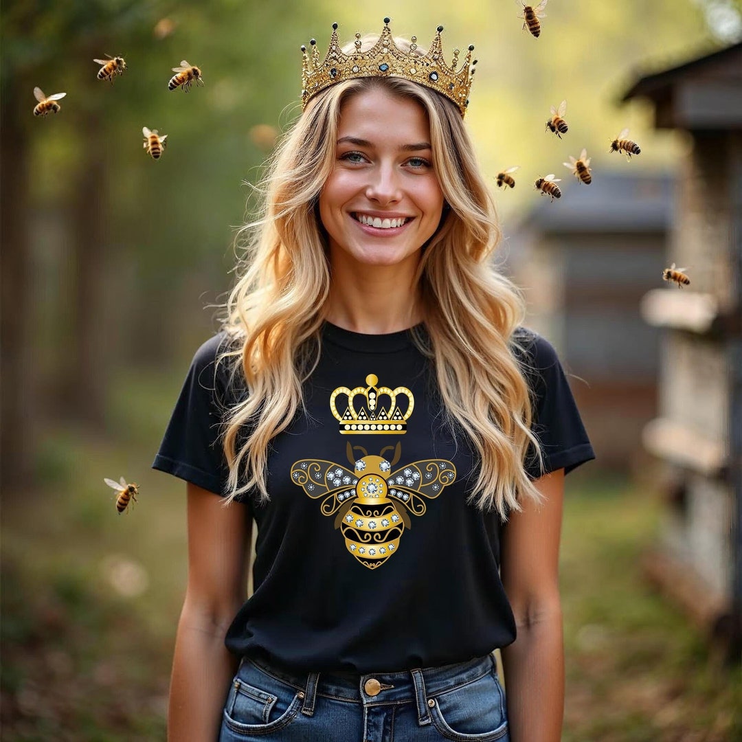 Women's Athletic V-Neck T-Shirt - Bee Garden main image 0