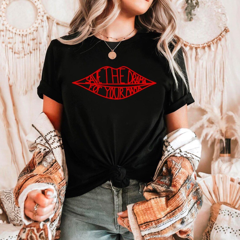 Friends Save the Drama For Your Mama T Shirt Tank Top Kid T-Shirt Sweatshirt Hoodie, Friends Tee Shirt, That Girl Shirt, Rachel Monica Shirt image 15