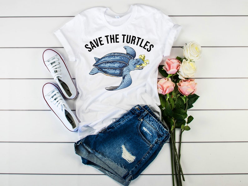 Save the Turtles Shirt VSCO Girl Shirt Save the Turtles | Etsy