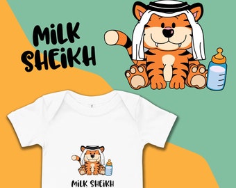 Milk Sheikh {Baby Onesie} | Modern Middle Eastern Kids