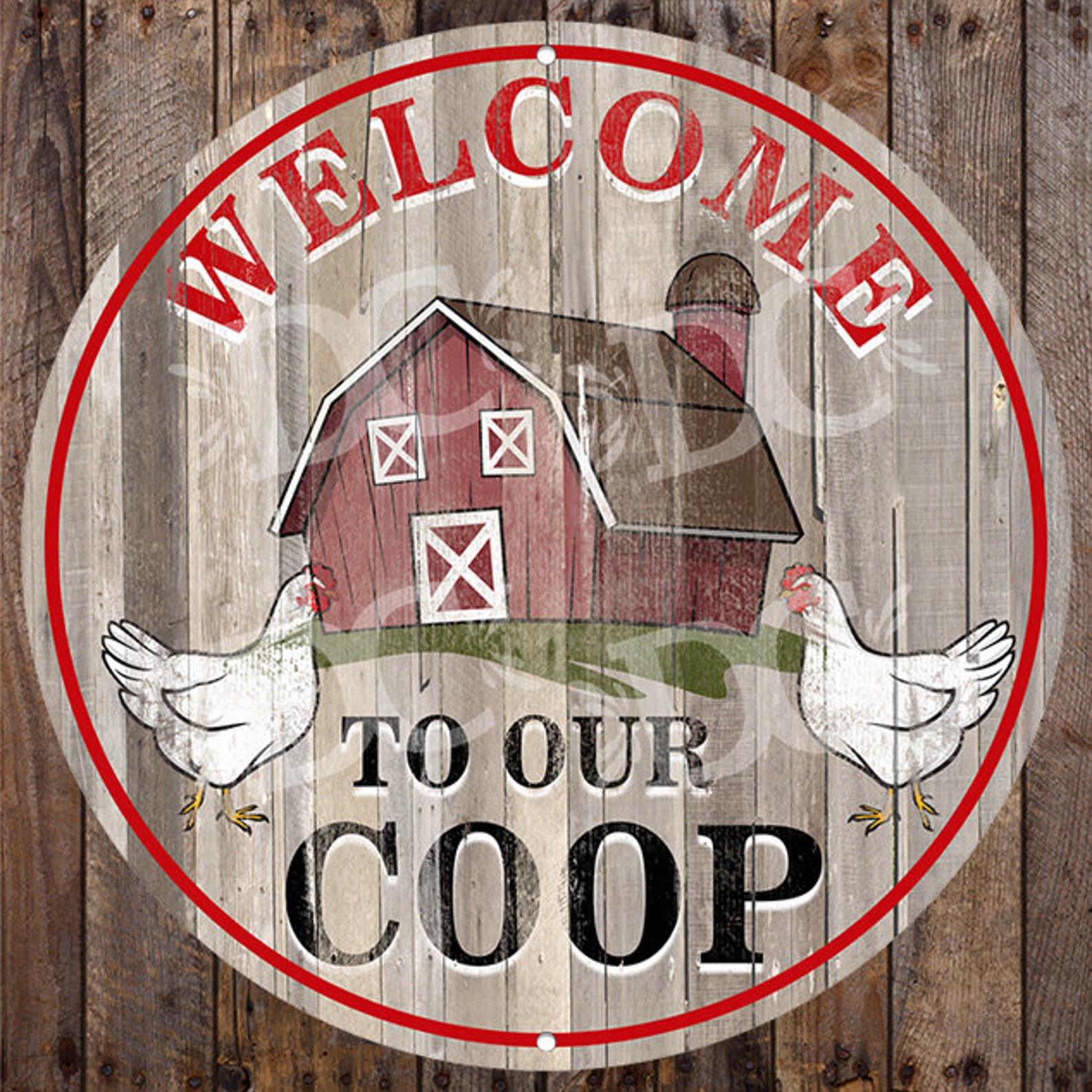 Chicken Coop Sign Pigpen Farm Sign Farmhouse Etsy