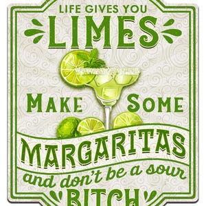Margarita Sign, Margarita Bar Decor, Bar Sign, Home Bar Decor, Margarita Drinking Sign