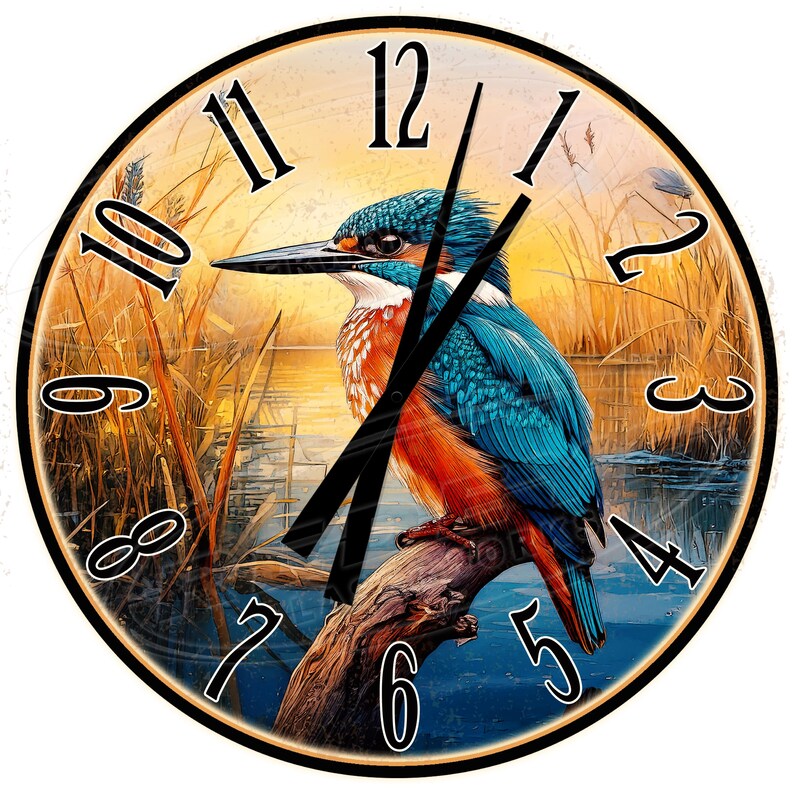Red Cardinal Bird Clock: Wild Bird Decor - Etsy