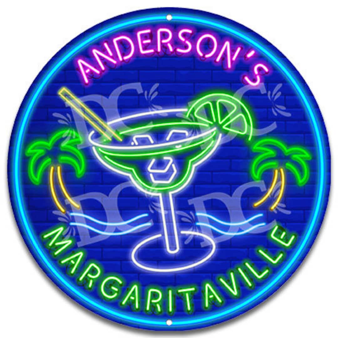 Margarita Bar Custom Sign, Tiki Bar Signs, Tiki Bar Decor, Backyard