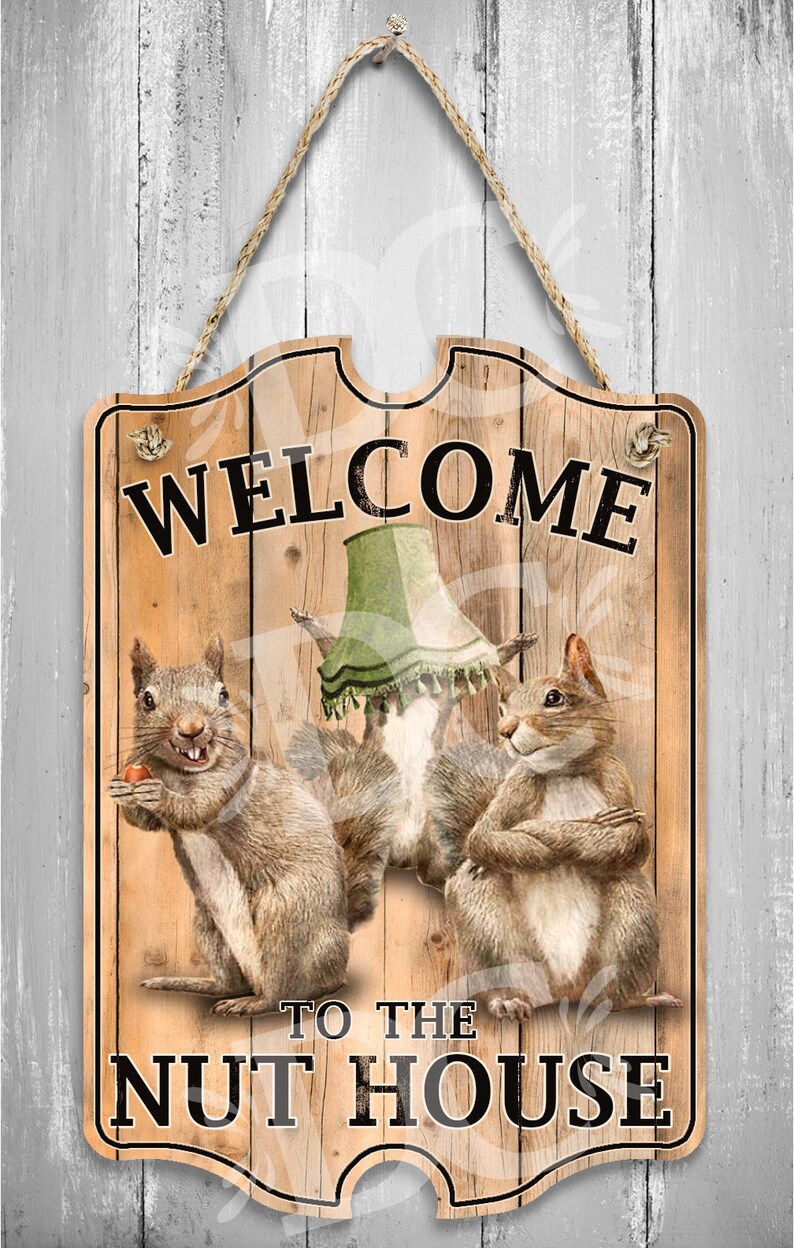 Nut House Sign Nut House Decor Nut House Family Etsy