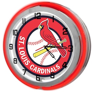 Best Buy: Memory Company St. Louis Cardinals Neon Clock MLB-Slc-276