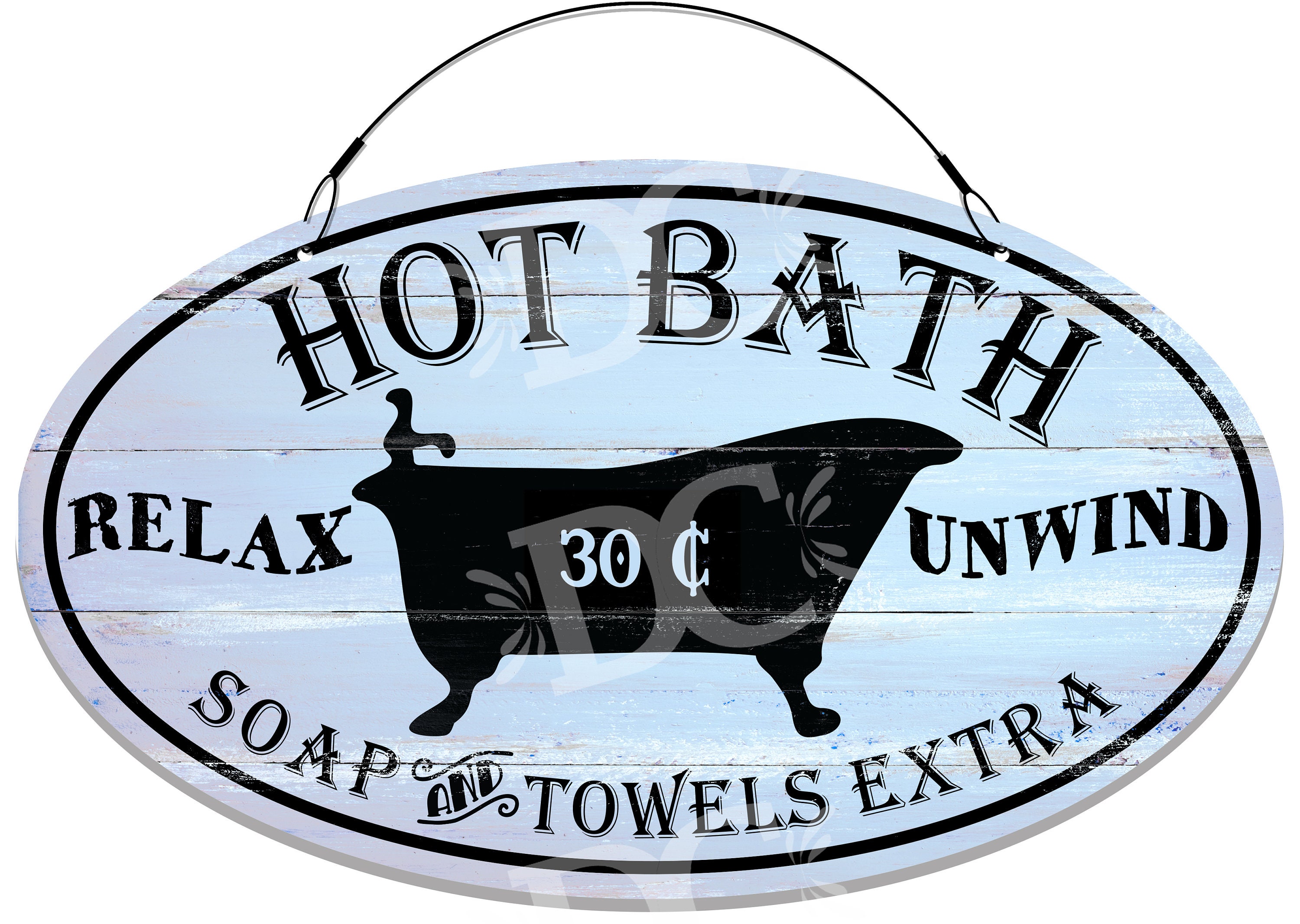 Bath House Bathroom Decorative Metal Sign Bath House Décor Etsy Canada