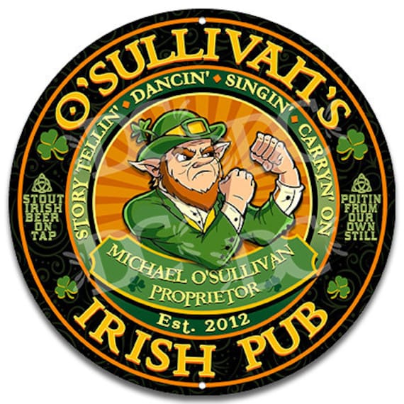 irish pub logos