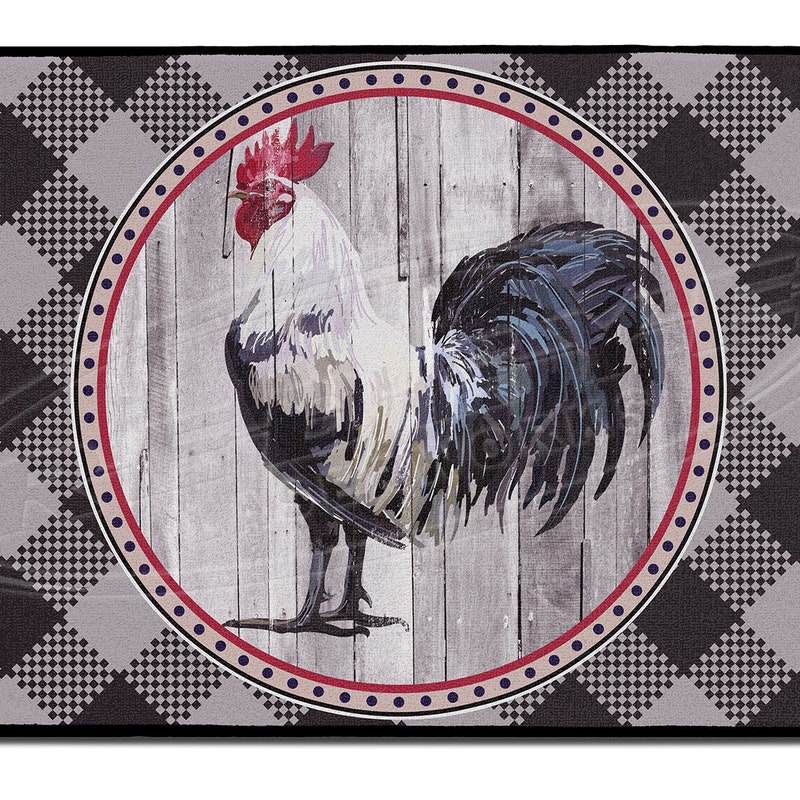 Rooster Rugs - Etsy