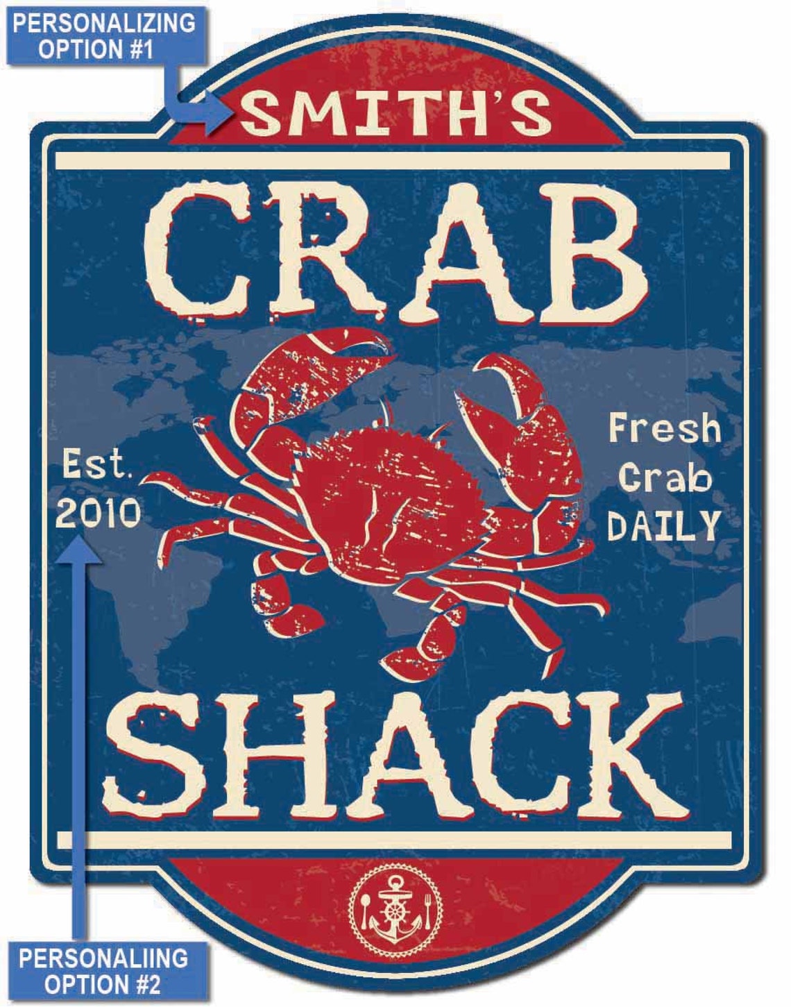 Seafood Restaurant Crab Shack Sign Restaurant Bar Seafood Etsy