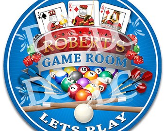 Jack Playing Card Den Gameroom Mancave HB7246 - Etsy