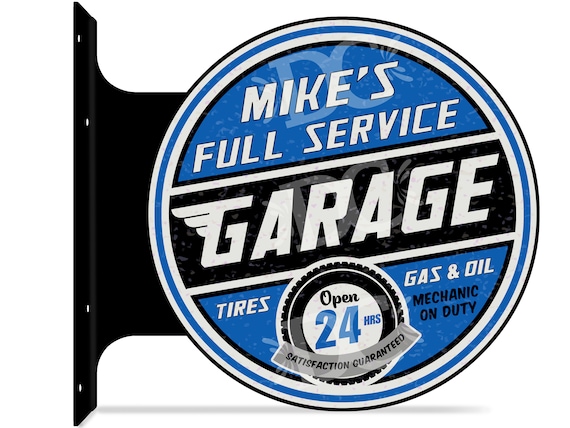 Full Service Garage Double Sided Sign, Custom Garage Signs, Vintage Garage  Signs, Vintage Garage Decor, Personalized Garage Signs -  Canada