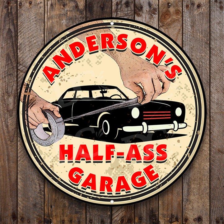 Mechanic Auto Repair Shop Sign Funny Mechanic Signs Engine Etsy