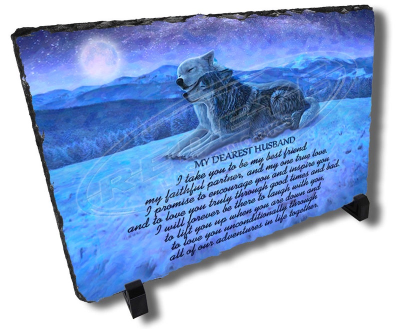 Marriage Plaques Wedding Anniversary Plaques Wedding Anniversary Plaques Wolf Themed Plaques Marriage Poem Plaques