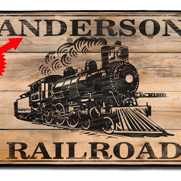 Train Room Decor Etsy