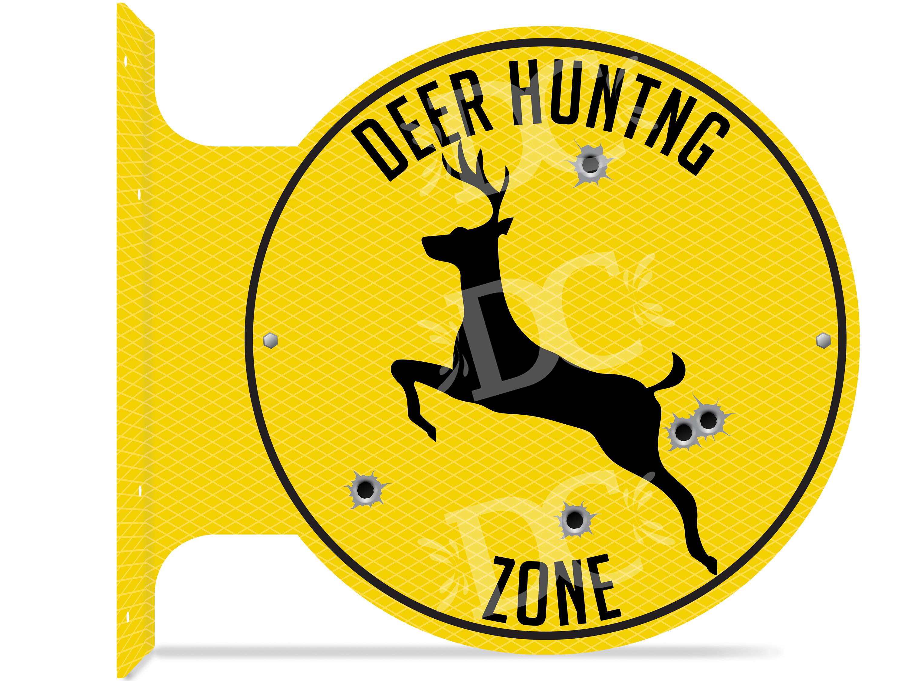 Deer Hunting Double Sided Sign Deer Crossing Sign Deer Camp | Etsy
