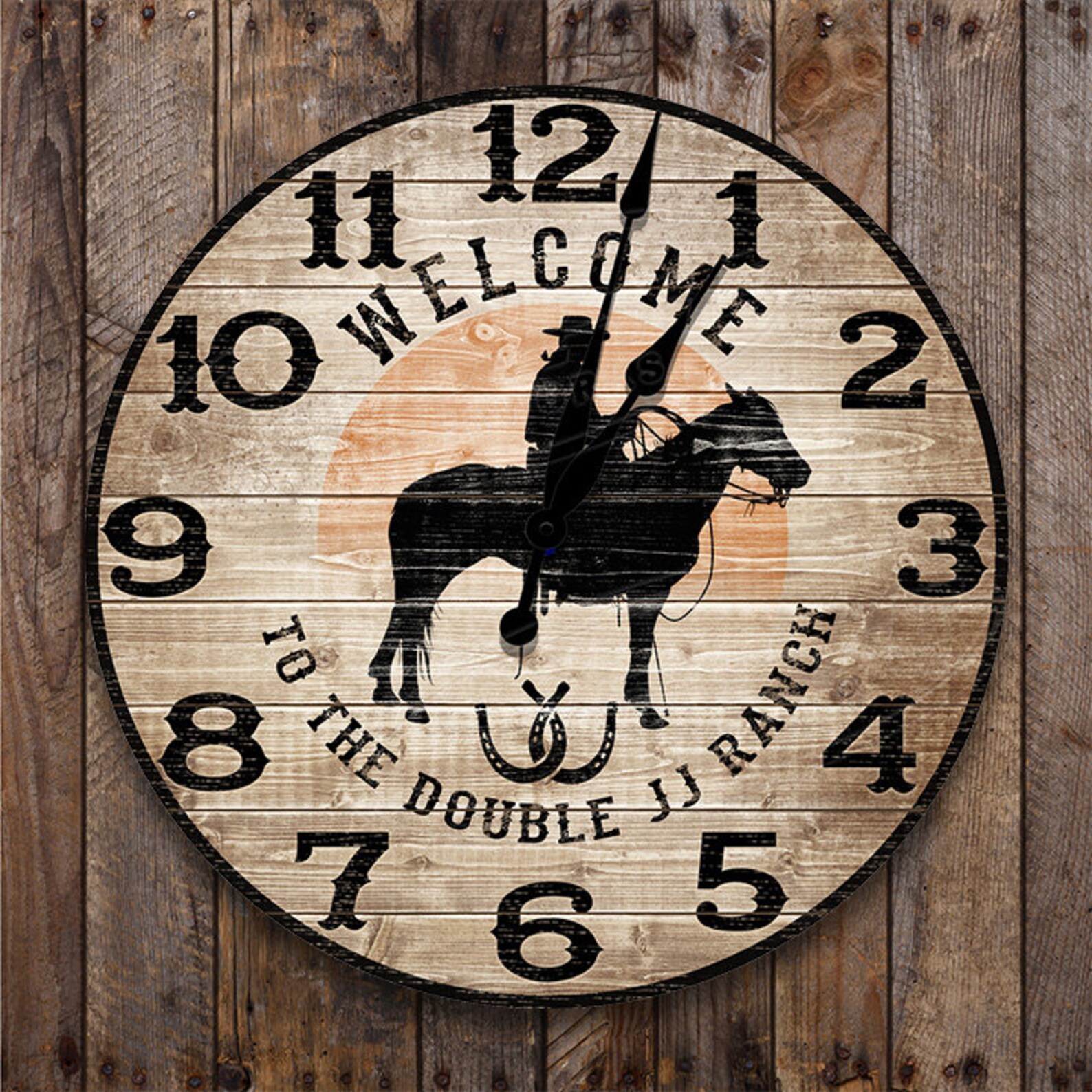Cattle Ranch Clocks Rancher Clocks Farm Themed Clocks Etsy