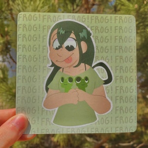 Tsuyu Asui Art Print My Hero Academia MHA (4.5x4.5)